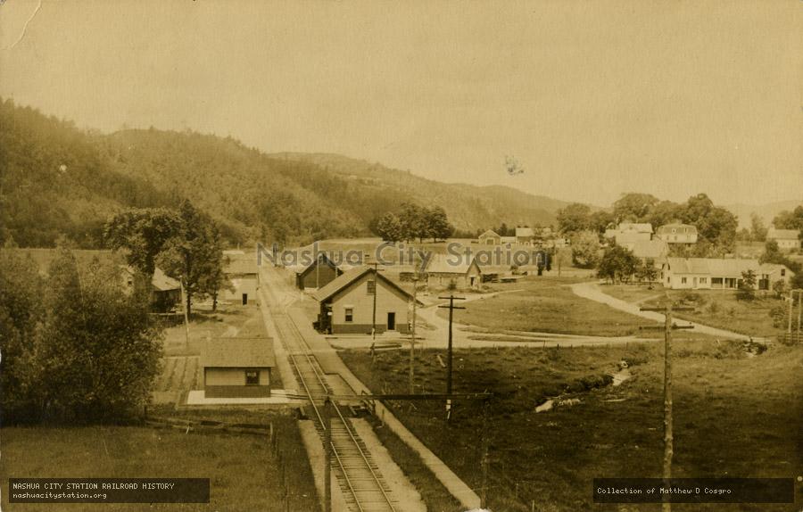 Postcard: Newbury Railroad Station